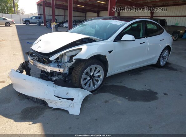 5YJ3E1EB5MF070132 2021 TESLA MODEL 3 White Przód lewy