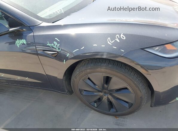 5YJ3E1EB5RF738891 2024 TESLA MODEL 3 Серый Вид спереди