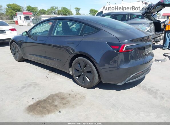 5YJ3E1EB5RF738891 2024 TESLA MODEL 3 Серый Задняя левая четверть