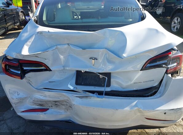 5YJ3E1EB6MF004303 2021 TESLA MODEL 3 White Вид спереду