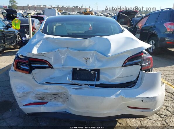 5YJ3E1EB6MF004303 2021 TESLA MODEL 3 White 