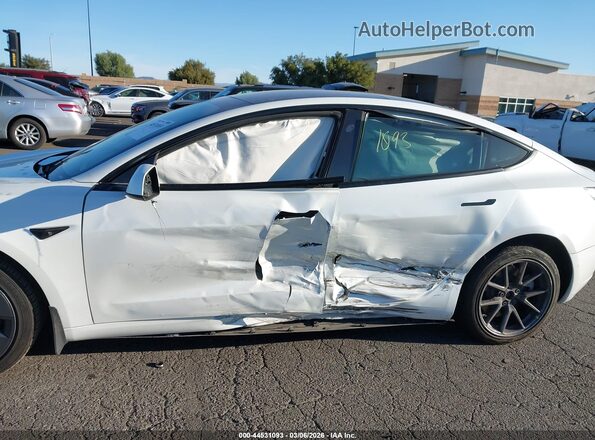 5YJ3E1EB6MF054540 2021 TESLA MODEL 3 Белый Вид спереди