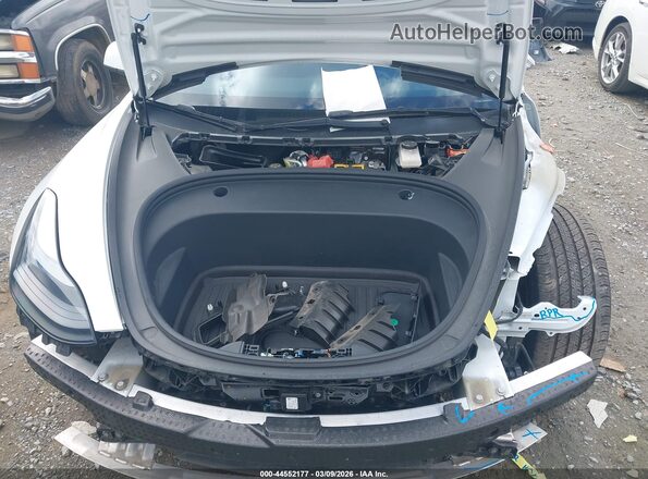 5YJ3E1EB6NF129741 2022 TESLA MODEL 3 White Вид ззаду