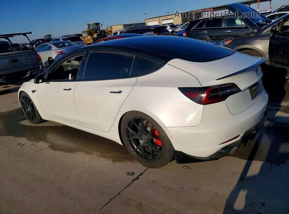 5YJ3E1EB7KF393725 2019 TESLA MODEL Белый 