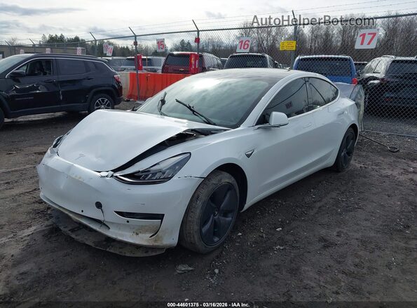 5YJ3E1EB7LF665434 2020 TESLA MODEL 3 White Передня ліва чверть