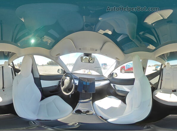 5YJ3E1EB7MF936977 2021 TESLA MODEL Black 360 interior view