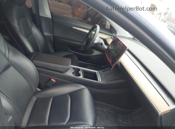 5YJ3E1EB7MF974726 2021 TESLA MODEL 3 White Vista interior delantera
