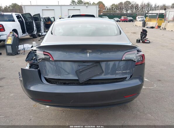 5YJ3E1EB7NF253629 2022 TESLA MODEL 3 Gray 