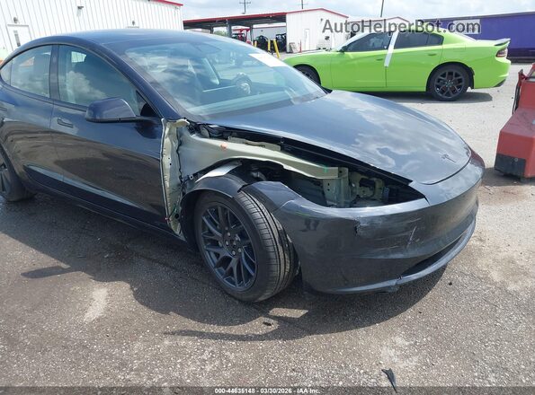 5YJ3E1EB7TF118440 2026 TESLA MODEL 3 Gray Front view