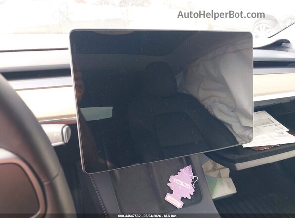5YJ3E1EB8MF059464 2021 TESLA MODEL 3 Gray Widok tylnych siedzeń
