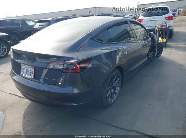 5YJ3E1EB8MF059464 2021 TESLA MODEL 3 Gray Tył prawy