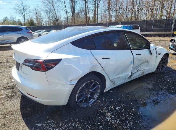5YJ3E1EB8MF060954 2021 TESLA MODEL White 