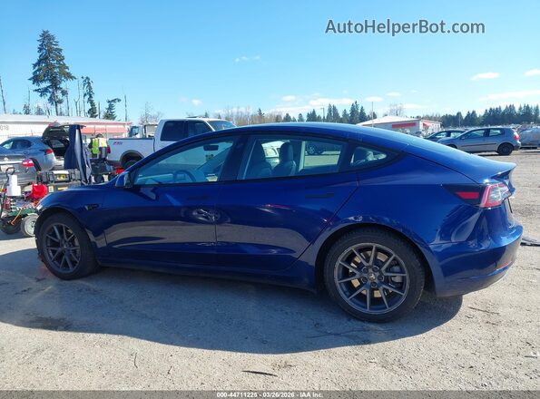 5YJ3E1EB8MF085482 2021 TESLA MODEL 3 Blue 