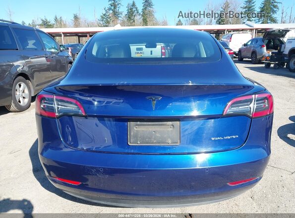 5YJ3E1EB8MF085482 2021 TESLA MODEL 3 Blue 