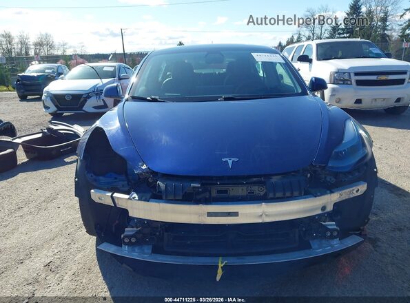 5YJ3E1EB8MF085482 2021 TESLA MODEL 3 Blue Vista interior trasera