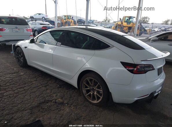 5YJ3E1EB9KF391331 2019 TESLA MODEL 3 Белый Задняя левая четверть