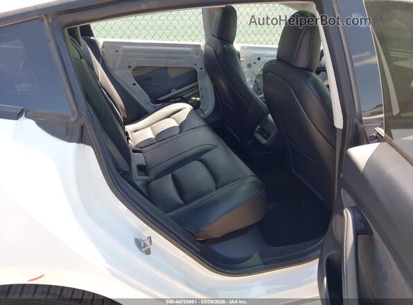 5YJ3E1EB9MF032578 2021 TESLA MODEL 3 White Widok naklejki z numerem VIN