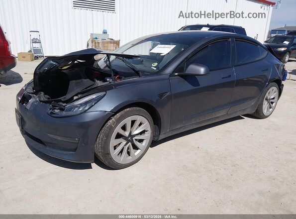 5YJ3E1EB9MF862820 2021 TESLA MODEL 3 Blue Front left