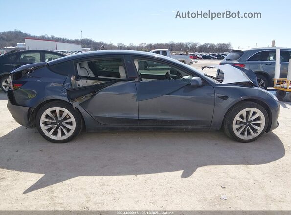 5YJ3E1EB9MF862820 2021 TESLA MODEL 3 Blue Rear interior view