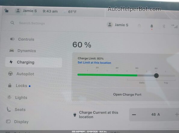 5YJ3E1EB9MF924281 2021 TESLA MODEL 3 Gray 