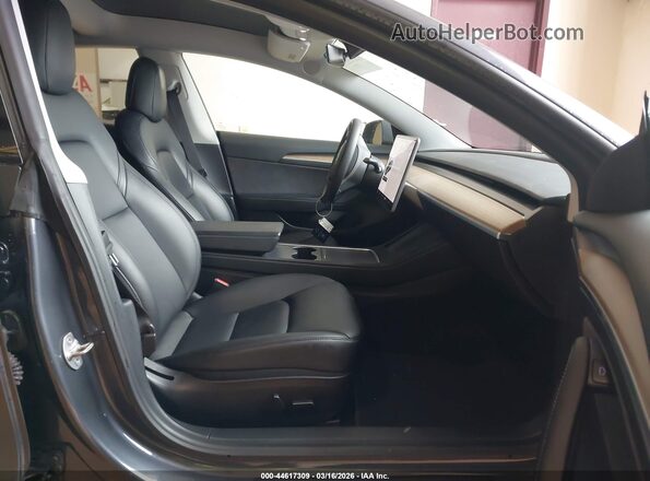 5YJ3E1EB9MF983539 2021 TESLA MODEL 3 Gray Widok wnętrza z przodu