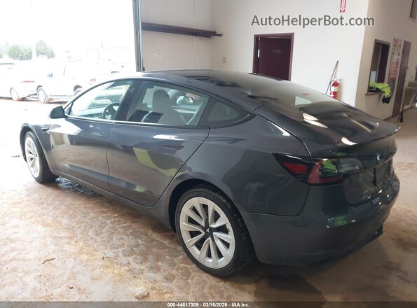 5YJ3E1EB9MF983539 2021 TESLA MODEL 3 Gray Tył lewy