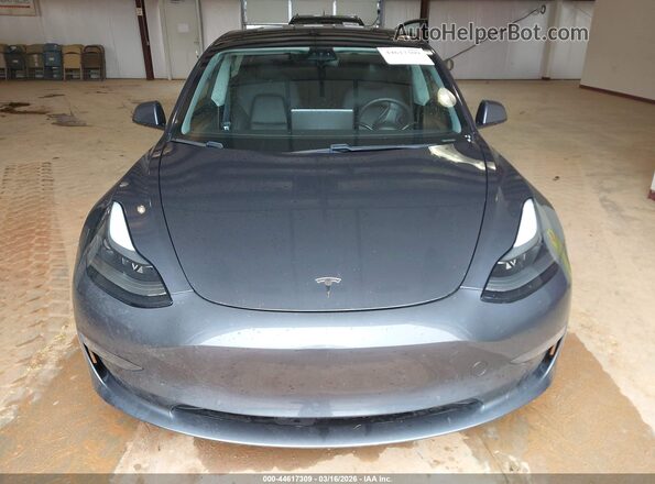 5YJ3E1EB9MF983539 2021 TESLA MODEL 3 Gray Widok zestawu wskaźników