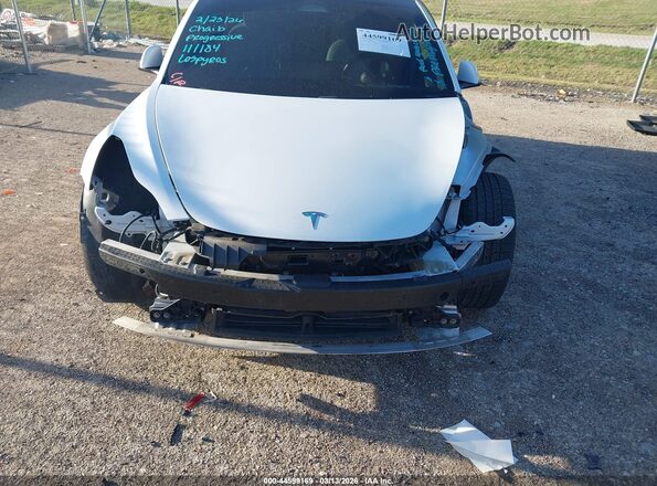 5YJ3E1EB9NF111184 2022 TESLA MODEL 3 White Vista frontal