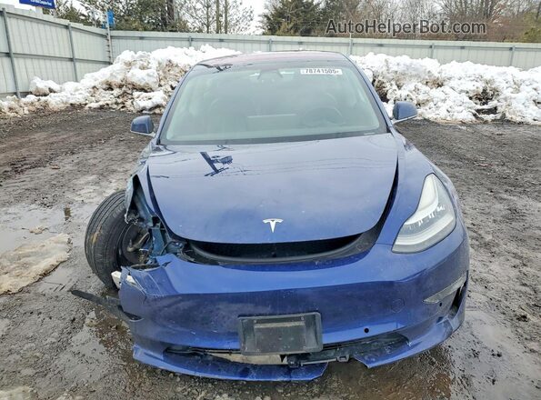 5YJ3E1EBXKF199464 2019 TESLA MODEL Blue 