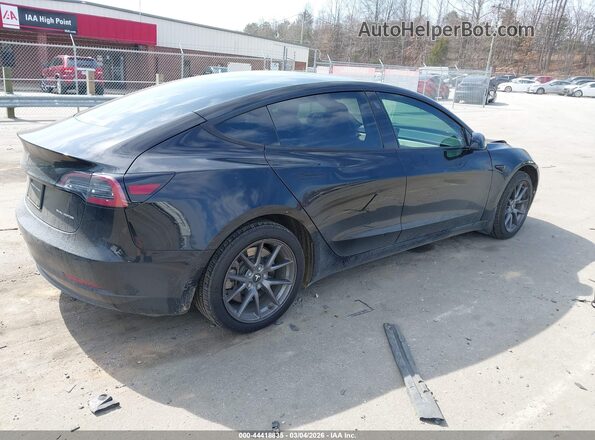5YJ3E1EBXMF050622 2021 TESLA MODEL 3 Black უკანა მარჯვენა