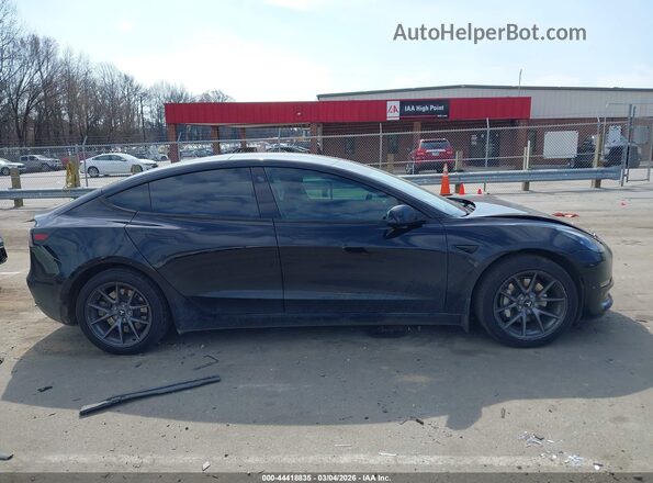 5YJ3E1EBXMF050622 2021 TESLA MODEL 3 Black უკანა სალონის ხედი