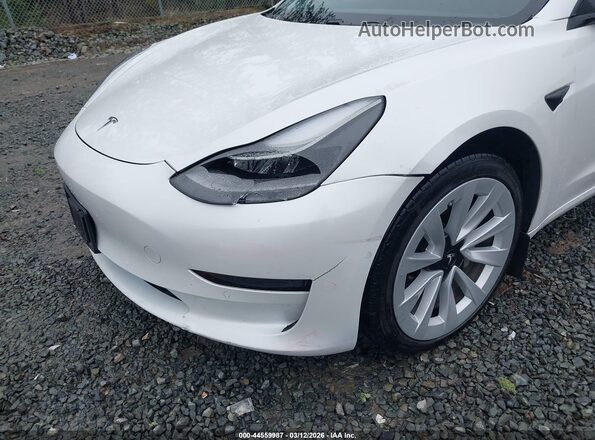 5YJ3E1EBXMF073964 2021 TESLA MODEL 3 White 