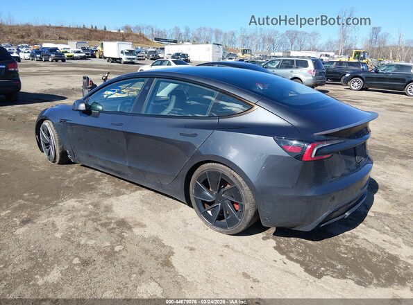 5YJ3E1ET2RF824605 2024 TESLA MODEL 3 Gray Հետևի ձախ