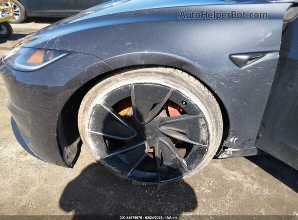 5YJ3E1ET2RF824605 2024 TESLA MODEL 3 Gray Դիմացի տեսք