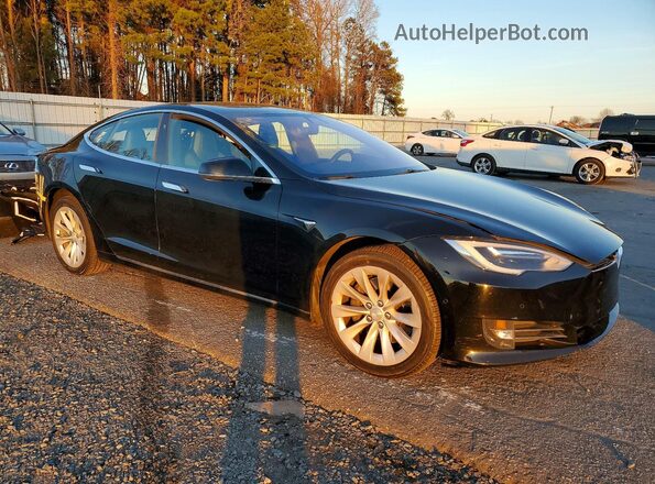 5YJSA1E14HF213978 2017 TESLA MODEL Black Передня права чверть