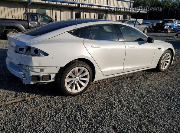 5YJSA1E22GF153805 2016 TESLA MODEL White Задня права чверть