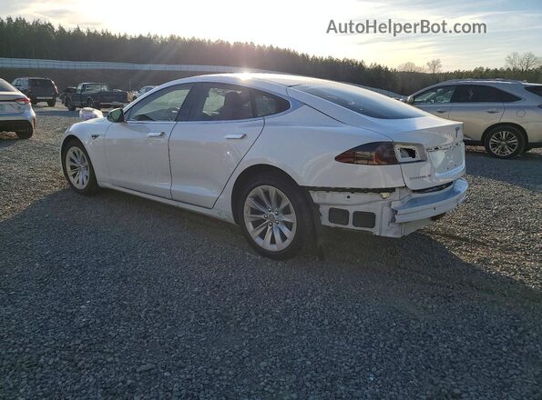 5YJSA1E22GF153805 2016 TESLA MODEL White Задня ліва чверть
