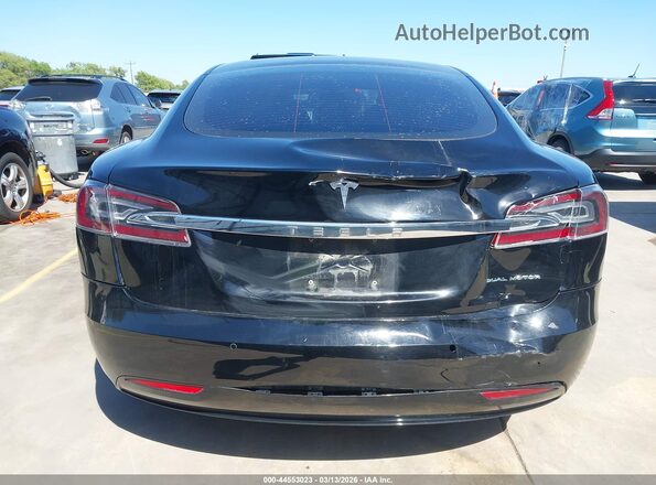 5YJSA1E22LF370555 2020 TESLA MODEL S Black Vista frontal