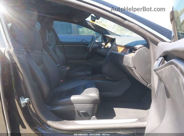 5YJSA1E22LF370555 2020 TESLA MODEL S Black Vista interior delantera
