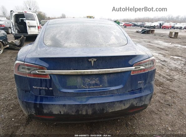 5YJSA1E24JF296777 2018 TESLA MODEL S Blue 