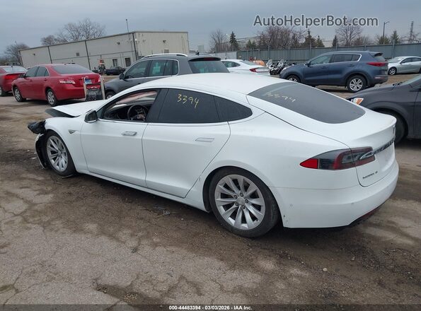 5YJSA1E26GF141480 2016 TESLA MODEL S White Trasero izquierdo