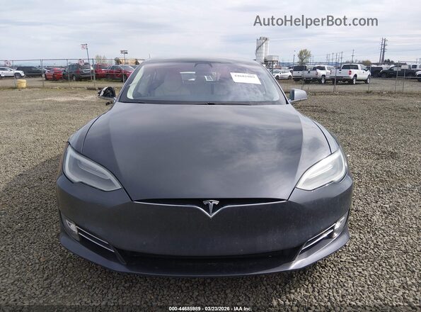 5YJSA1E28KF304039 2019 TESLA MODEL S Light Blue ხელსაწყოთა პანელის ხედი
