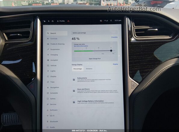 5YJSA1E28LF413246 2020 TESLA MODEL S White 