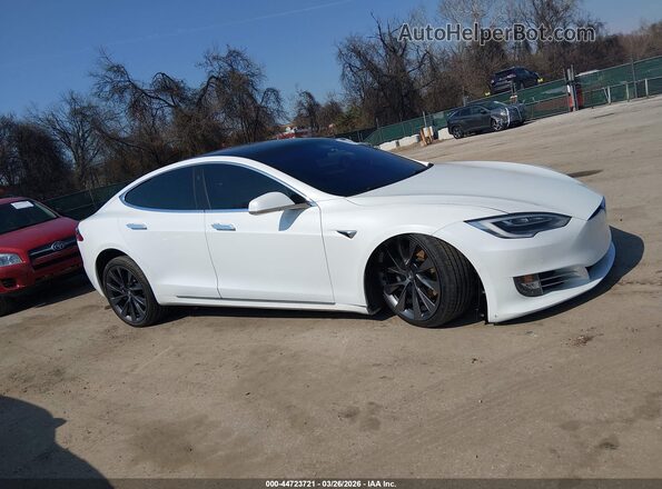 5YJSA1E28LF413246 2020 TESLA MODEL S White Vista interior de 360 grados