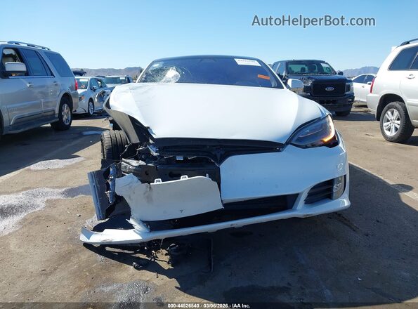 5YJSA1E28MF427245 2021 TESLA MODEL S White ხელსაწყოთა პანელის ხედი
