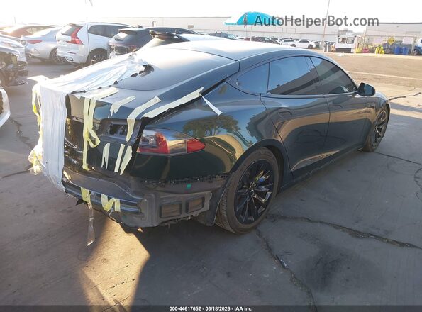 5YJSA1E29LF396845 2020 TESLA MODEL S Black Tył prawy