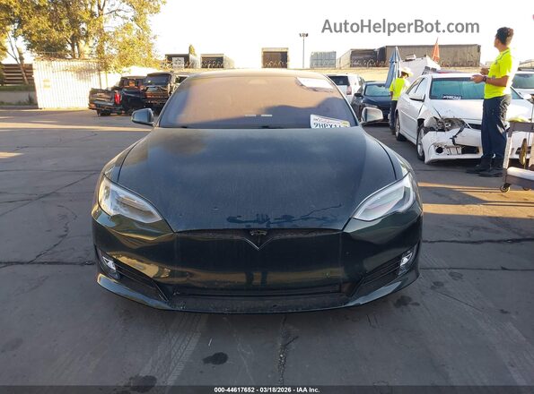 5YJSA1E29LF396845 2020 TESLA MODEL S Black Widok wnętrza z tyłu