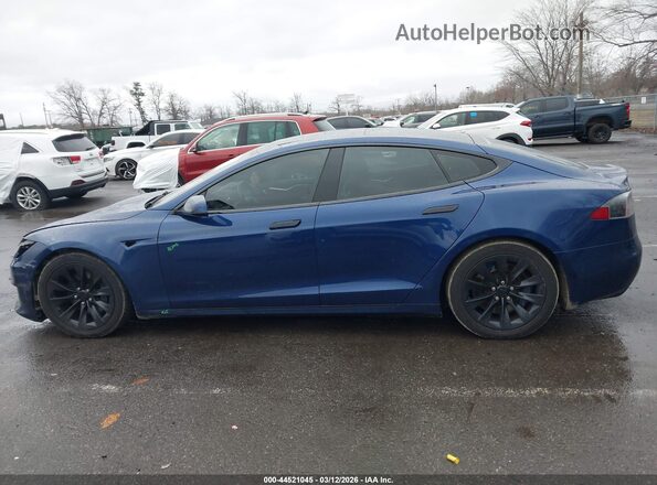 5YJSA1E2XGF138338 2016 TESLA MODEL S Blue სალონის 360-გრადუსიანი ხედი
