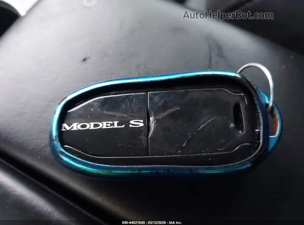 5YJSA1E2XGF138338 2016 TESLA MODEL S Blue წინა პანელის ხედი