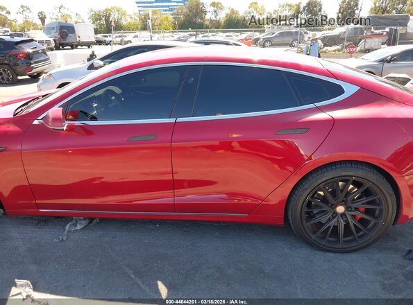 5YJSA1E41GF177658 2016 TESLA MODEL S Красный 